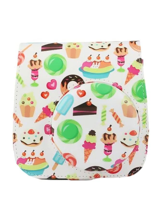 CAIUL Protective Case For Polaroid Fuji Fujifilm Instax Mini 8/8+/9 White/Green/Pink  - Image 1