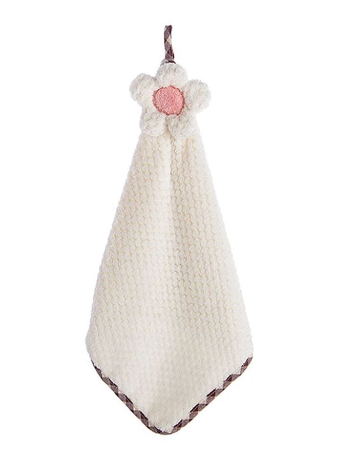 Kitchen Dish Cleaning Towel White 35 x 26centimeter 
