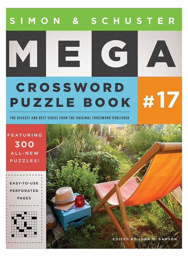 Simon & Schuster Mega Crossword Puzzle Book Paperback English by John M Samson - 05-Sep-17 
