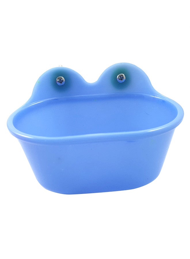 HENGZI Bird Shower Bath Tub Blue 18.7 x 10centimeter