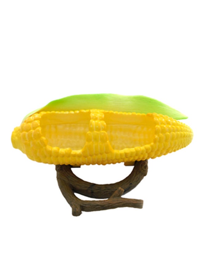 Penn Plax Corn Modeling Bird Food Box Yellow/Green/Brown 15centimeter 