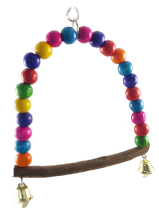 HENGZI Swing Hanging Bird Toy Multicolour 15cm