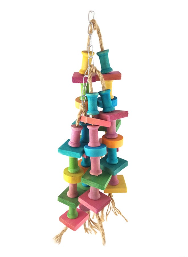 لعبة مضغ للطائر متعدد الألوان 10سم