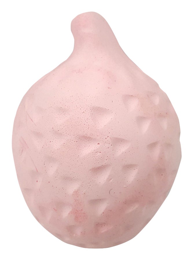 HENGZI Teeth Grinding Lava Block Calcium Stone Pink 4.5 x 6cm