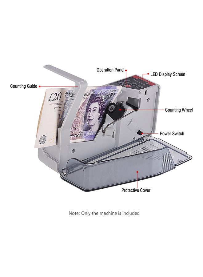 Mini Handy Money Counter White - Image 2