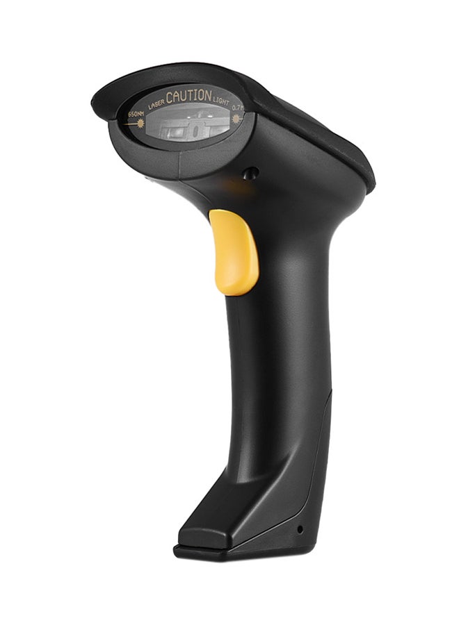 Generic 24G Wireless 1D Barcode Scanner Black  - Image 1