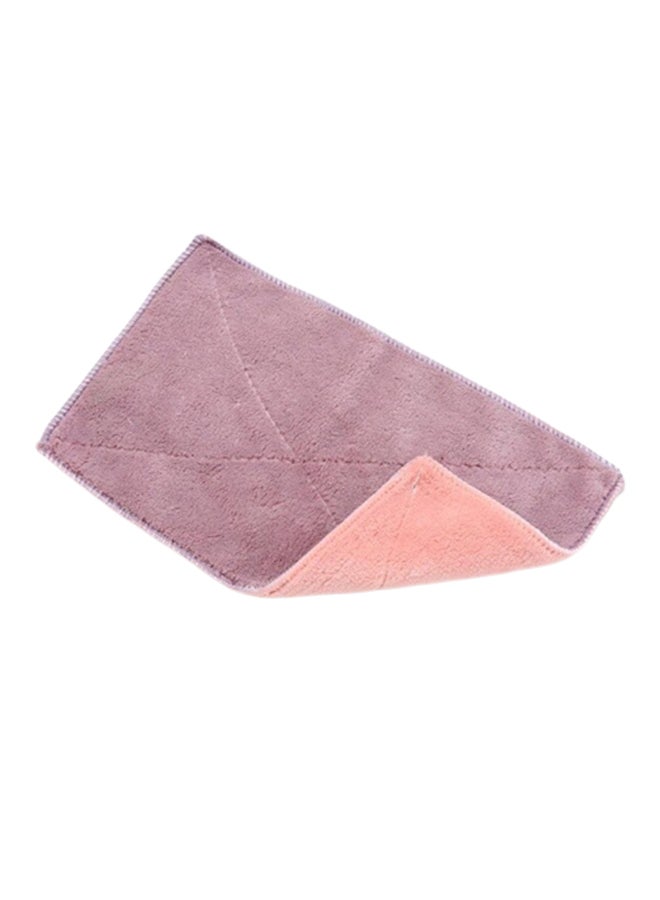 Superfine Fiber Strong Dual Color Hand Towel Purple/Pink