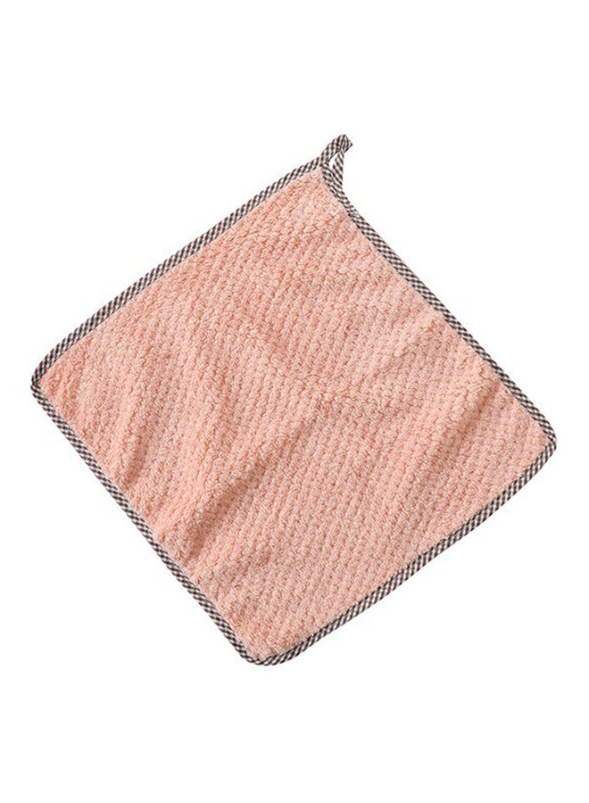 Super Absorbent Coral Velvet Wipes Cleaning Cloth Beige 