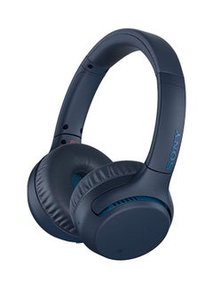Bluetooth Over-Ear Headphone With  Mic Blue
