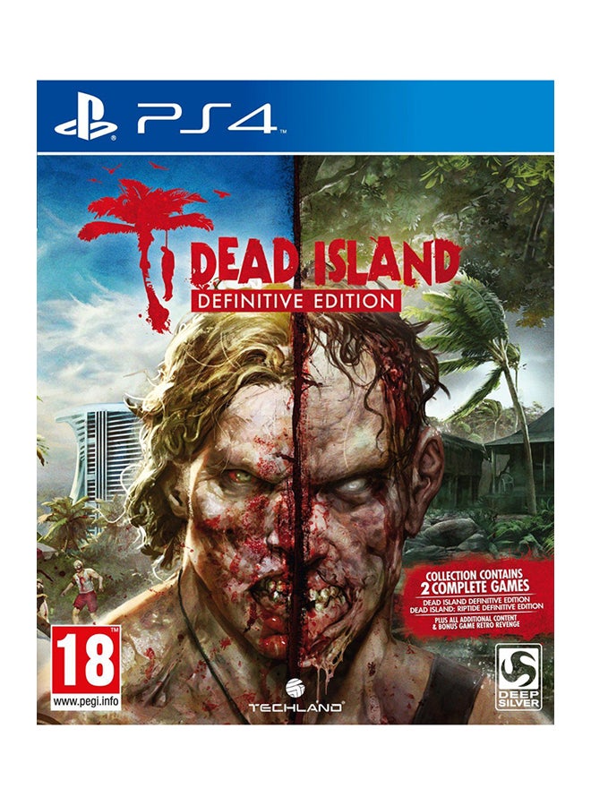 Dead Island: Definitive Edition - PlayStation 4 (PS4) With DUALSHOCK 4 Wireless Controller - role_playing - playstation_4_ps4