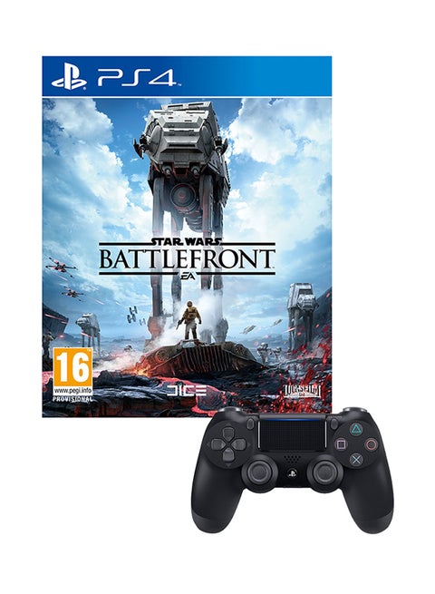 Star Wars Battlefront (Intl Version) With Controller - Action & Shooter - PlayStation 4 (PS4)