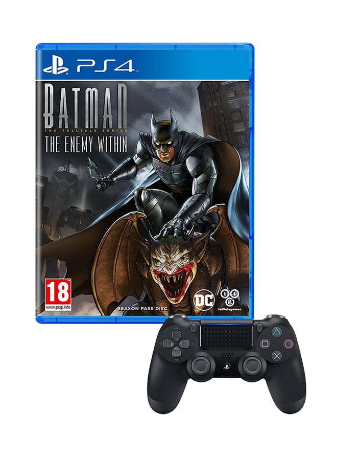 Batman: The Enemy Within Episode 2: The Pact + DUALSHOCK 4 Wireless Controller  - PlayStation 4 - role_playing - playstation_4_ps4