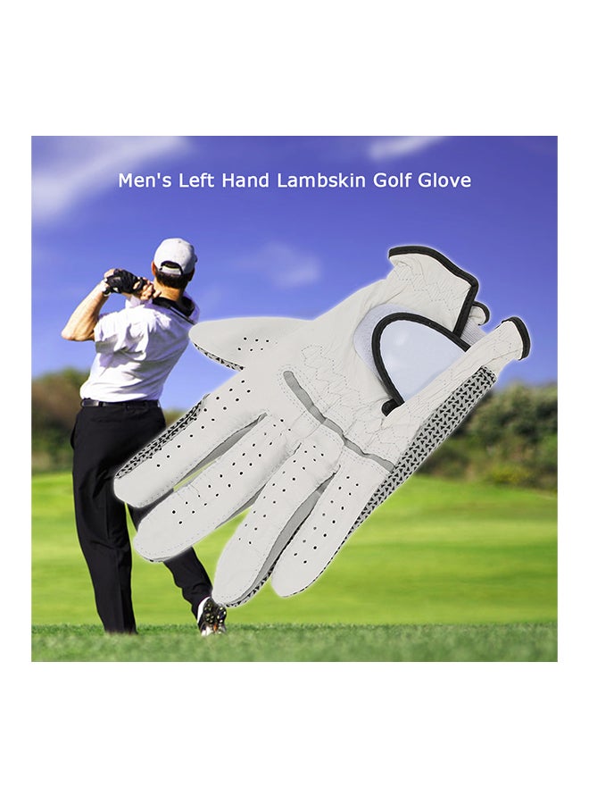 Generic Left Hand Soft Breathable Lambskin Golf Gloves 0.049kg  - Image 2