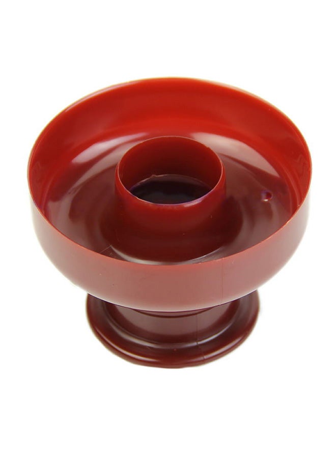 قالب خبز الدونات من السيليكون أحمر - Image 1