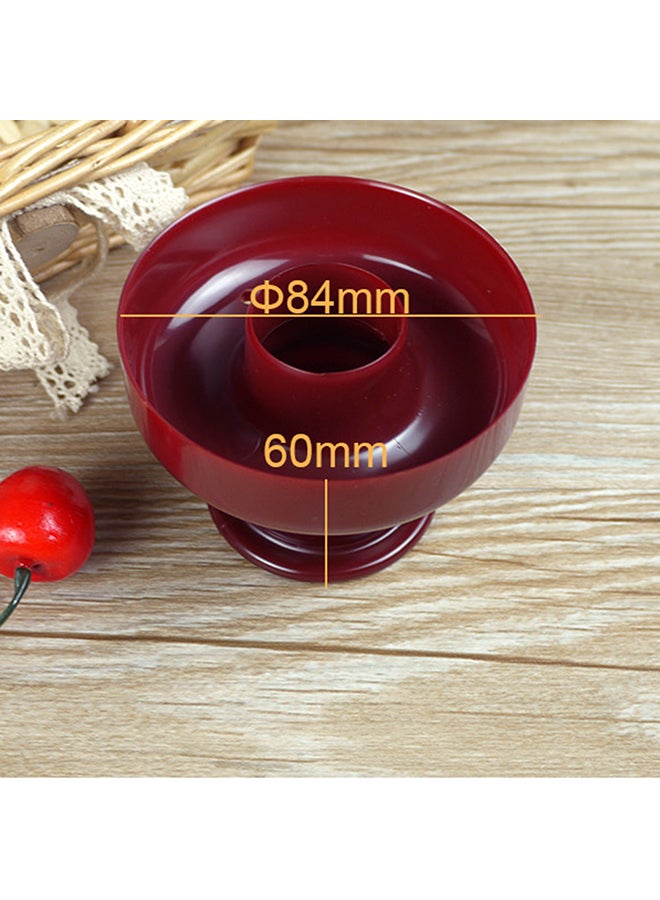 قالب خبز الدونات من السيليكون أحمر - Image 3