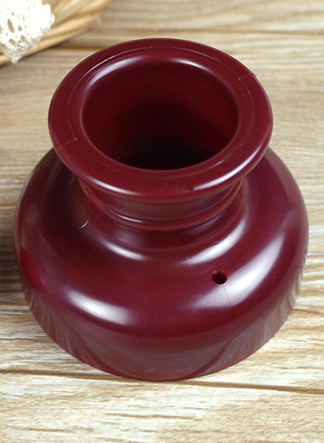 قالب خبز الدونات من السيليكون أحمر - Image 2