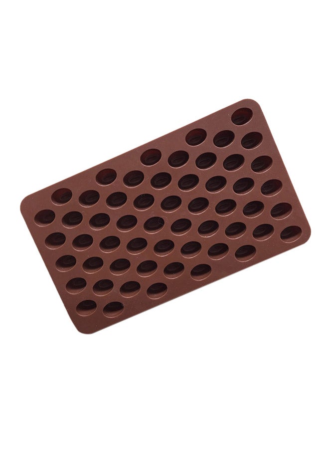 Coffee Bean Chocolate Mould Brown