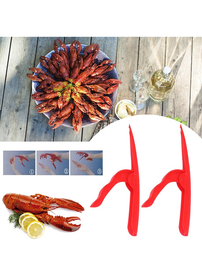 Prawn Shrimp Crab Peeler Red - Image 4