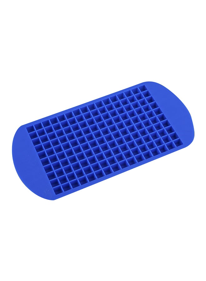 160 Holes Mini Square Ice Cubes Mould Blue 