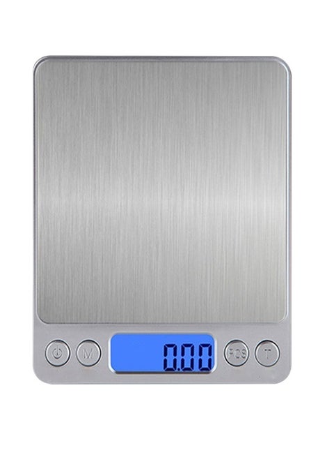Stainless Steel Digital Scales Silver