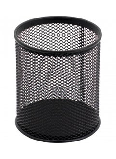 Generic Wire Mesh Pencil Cup Black 