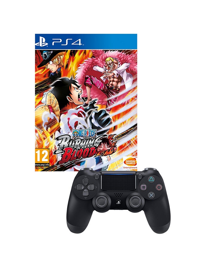 BANDAI NAMCO Entertainment - One Piece: Burning Blood With DUALSHOCK 4 Wireless Controller - (Intl Version) - Fighting - PlayStation 4 (PS4) - Image 1