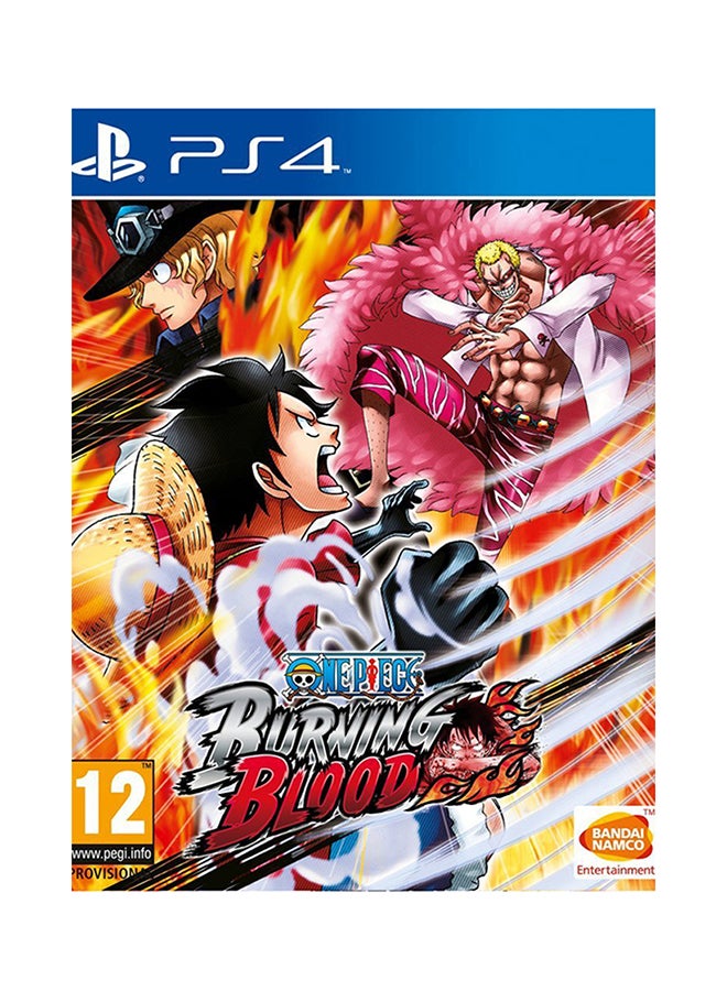 BANDAI NAMCO Entertainment - One Piece: Burning Blood With DUALSHOCK 4 Wireless Controller - (Intl Version) - Fighting - PlayStation 4 (PS4) - Image 1