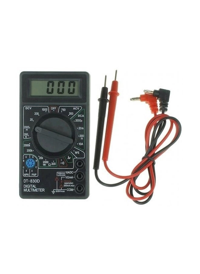 Generic - Digital Clamp Meter Black - Image 1