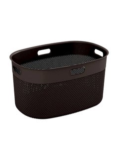 Filo Laundry Basket Brown 45Liters