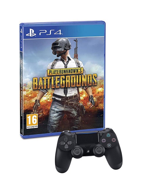 Playerunknown's Battlegrounds With DUALSHOCK 4 Wireless Controller - (Intl Version) - Action & Shooter - PlayStation 4 (PS4)