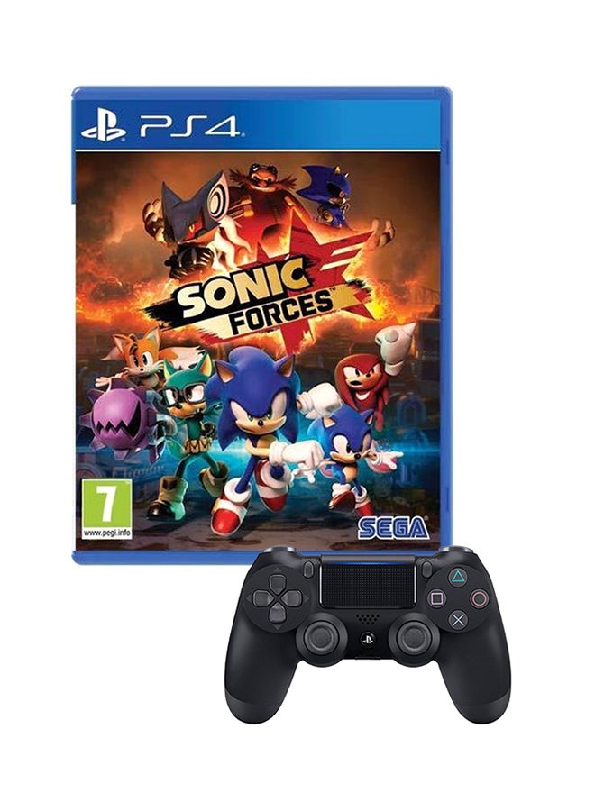 Sega Sonic Forces - Platform - PlayStation 4 (PS4) With DUALSHOCK 4 Wireless Controller - arcade_platform - playstation_4_ps4 - Image 1