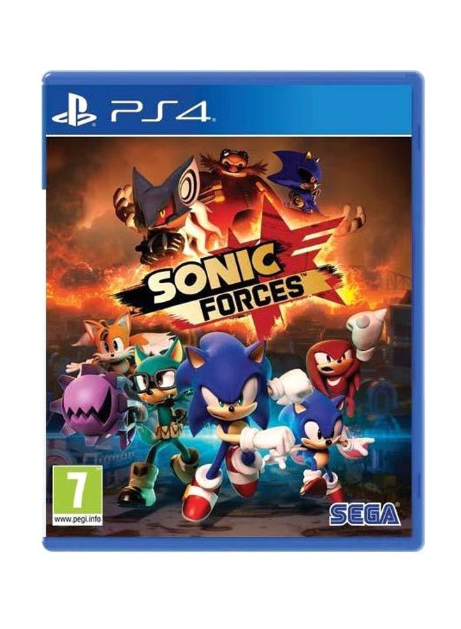 Sega Sonic Forces - Platform - PlayStation 4 (PS4) With DUALSHOCK 4 Wireless Controller - arcade_platform - playstation_4_ps4 - Image 2