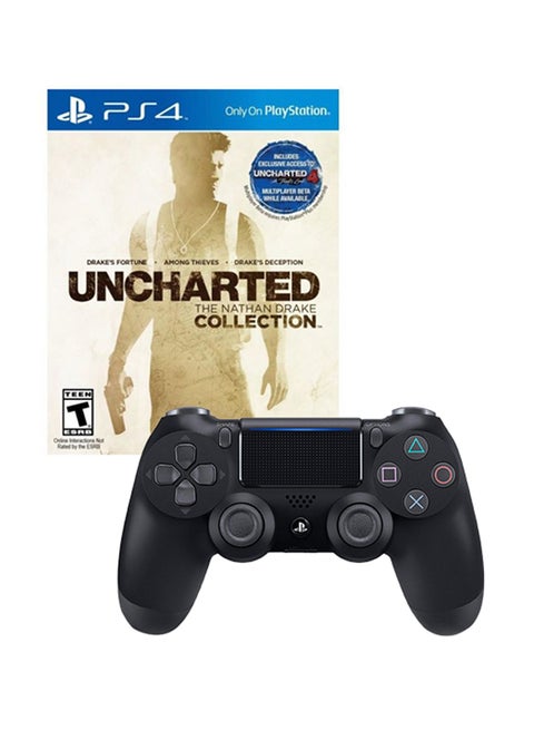 Uncharted: The Nathan Drake Collection + DUALSHOCK 4 Wireless Controller - adventure - playstation_4_ps4