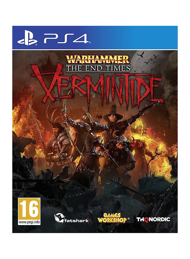 Warhammer: End Times Vermintide - PlayStation 4 (PS4) With DUALSHOCK 4 Wireless Controller - action_shooter - playstation_4_ps4