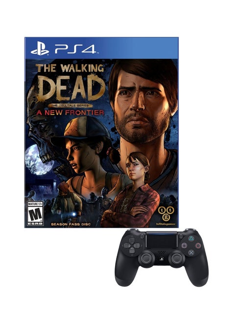 The Walking Dead Telltale Series: The New Frontier + DUALSHOCK 4 Wireless Controller  - PlayStation 4 - playstation_4_ps4