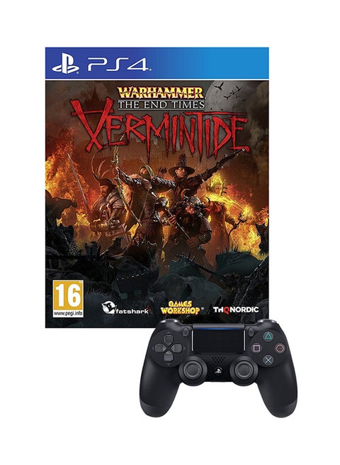 Warhammer: End Times Vermintide - PlayStation 4 (PS4) With DUALSHOCK 4 Wireless Controller - action_shooter - playstation_4_ps4