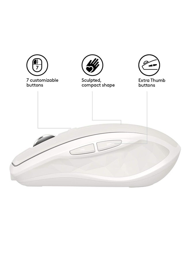 Logitech - Anywhere MX 2S Wireless Gaming Mouse White - Image 1
