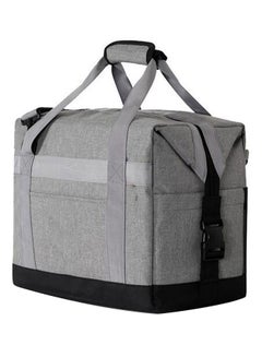Generic Waterproof Double Insulation Lunch Box Bag Grey 40 x 50centimeter 