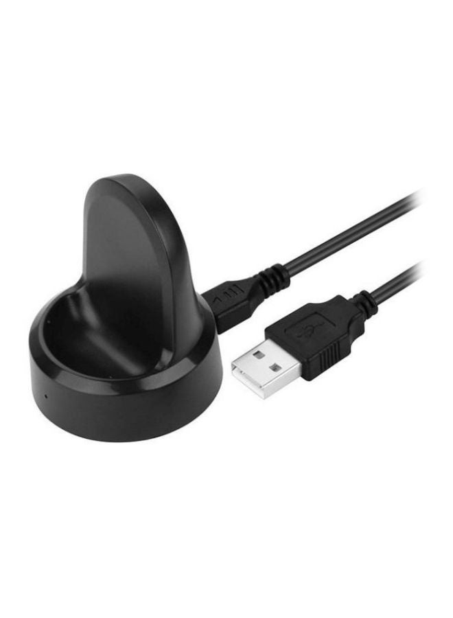 Regentech USB Charger Charging Dock For Smart Watch Black/Silver - Image 1