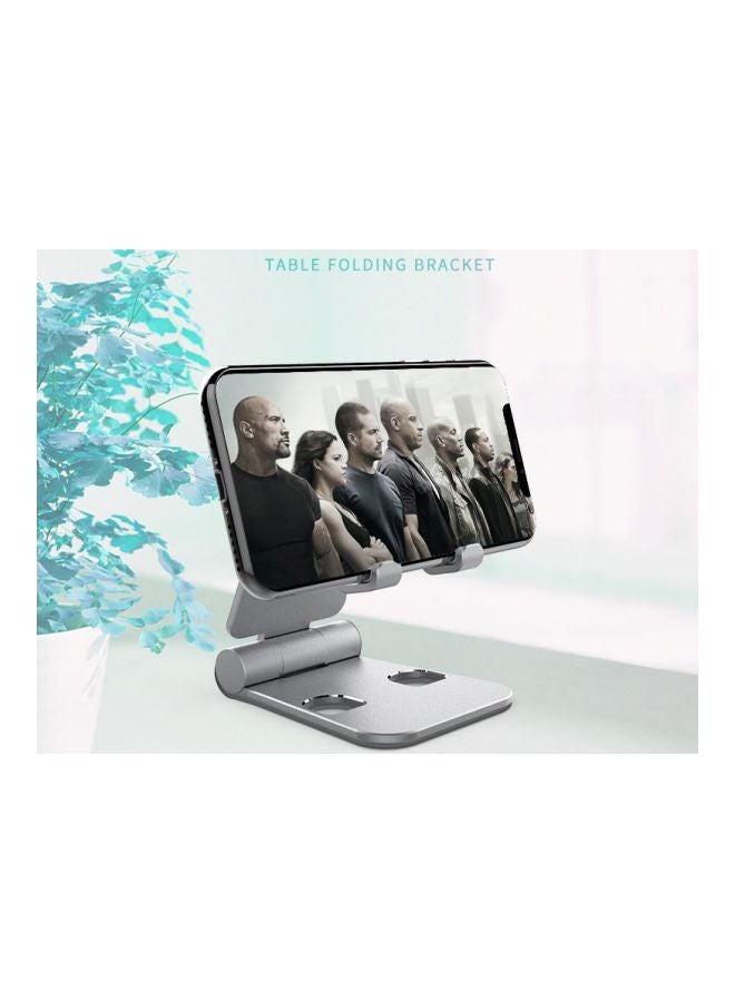 R-JUST Adjustable Mobile Phone Holder Silver - Image 2