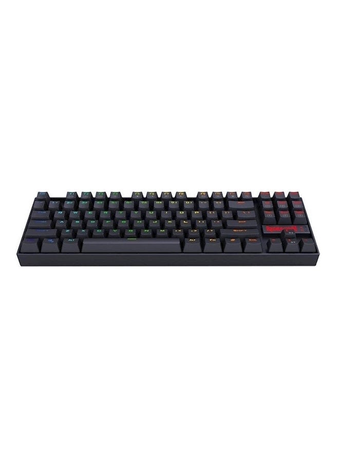 ريدراجون - لوحة مفاتيح كومارا Rgb الميكانيكية للألعاب بـ 87 مفتاحاً وإضاءة خلفية زرقاء طراز K552 - Image 1