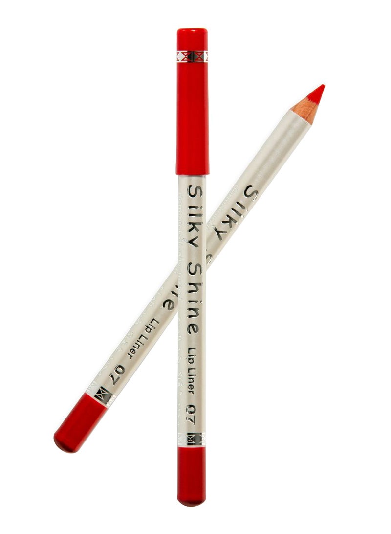 Waterproof Lip Liner Pencil 07 Red