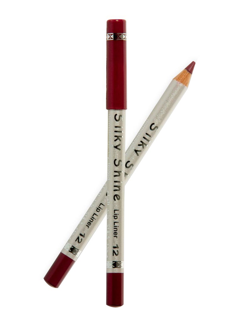 Waterproof Lip Liner Pencil 12 Brown