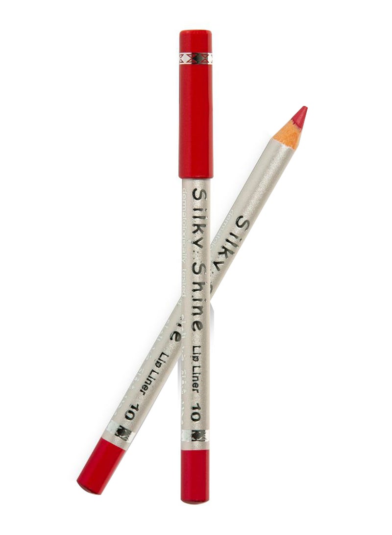 Waterproof Lip Liner Pencil 10 Red