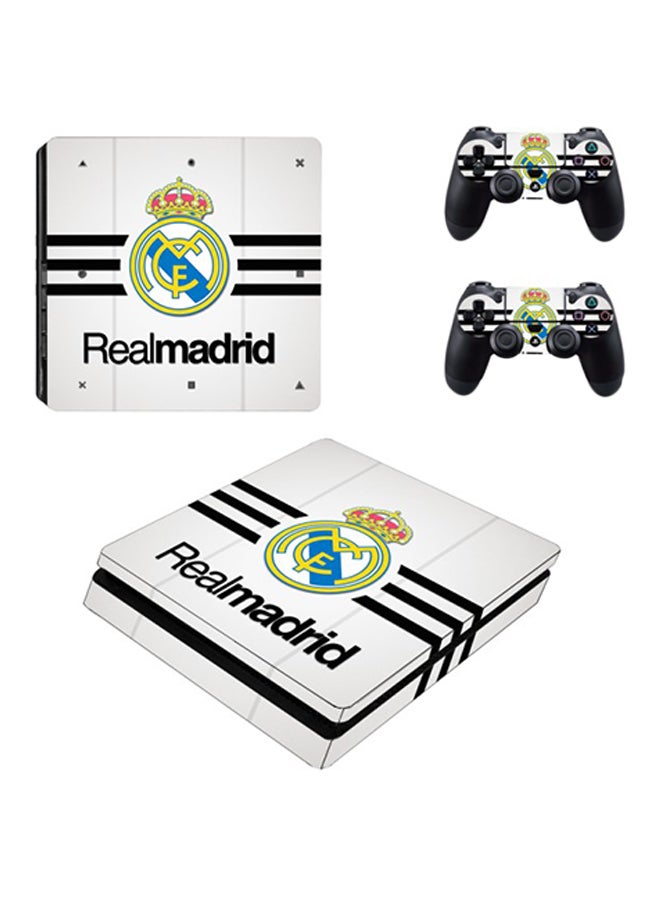 سكين SKIN Real Madrid Skin Sticker For Playstation 4 Slim