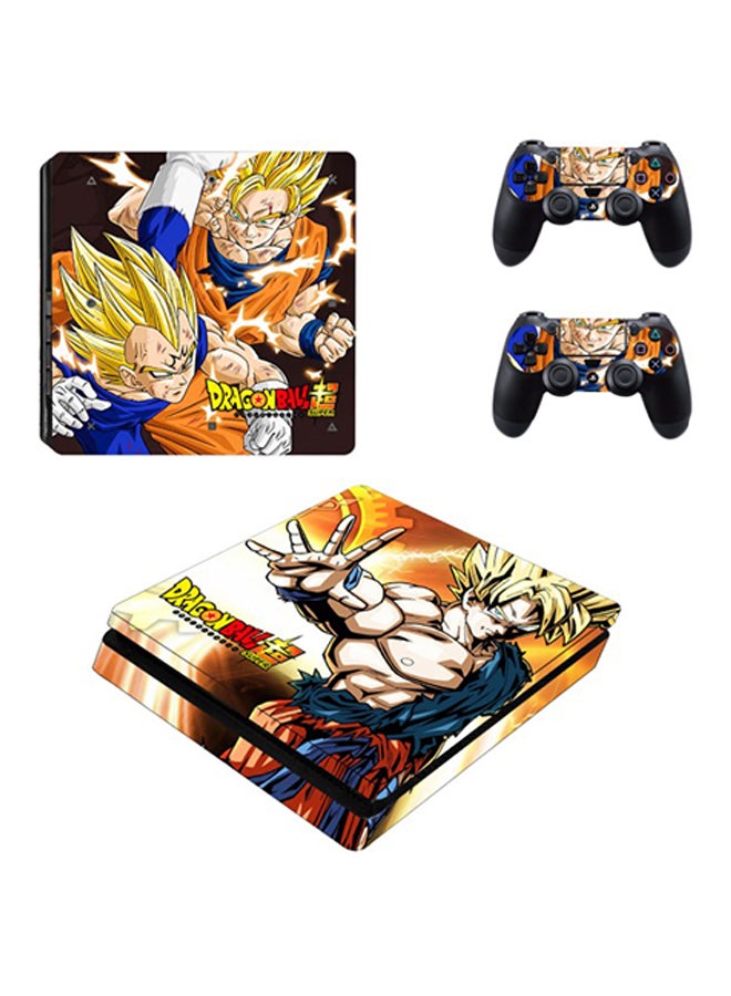 Dragon Ball Saiyan Skin For PlayStation 4 Slim