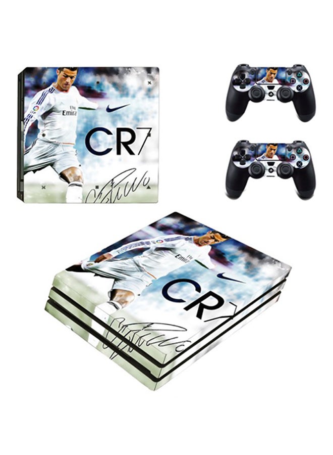 سكين SKIN CR7 Ronaldo Real Madrid Skin For Playstation 4 Pro