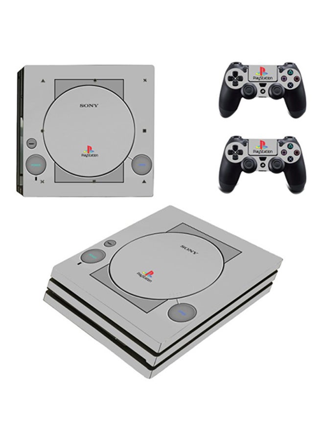 SKIN Old PlayStation Skin For PlayStation 4 Pro 