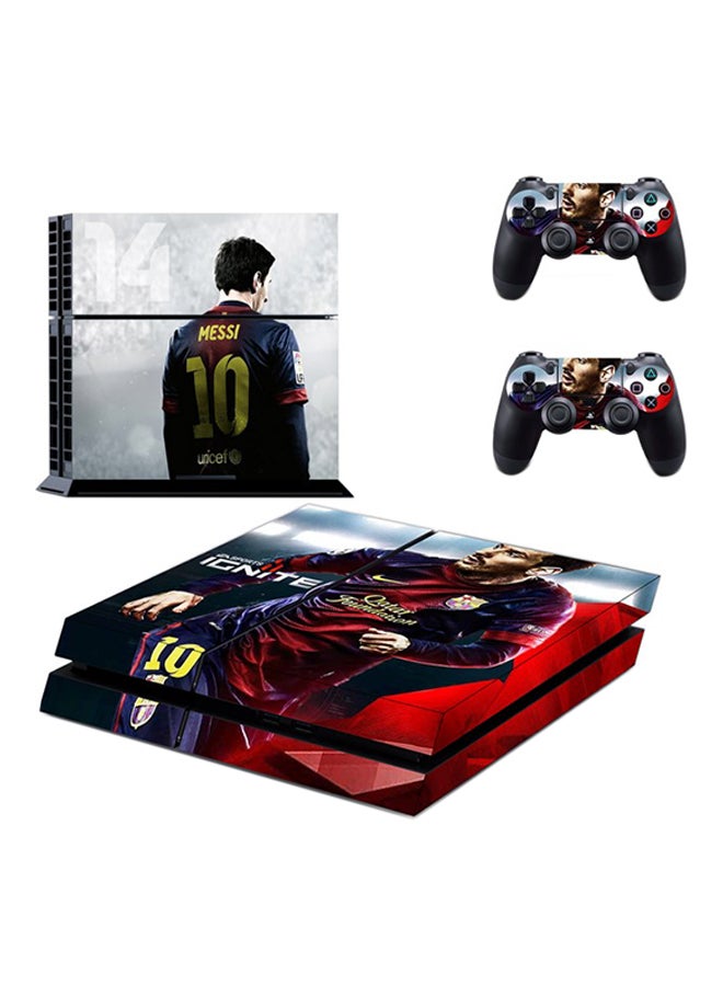 SKIN Messi FC Barcelona Skin For PlayStation 4 