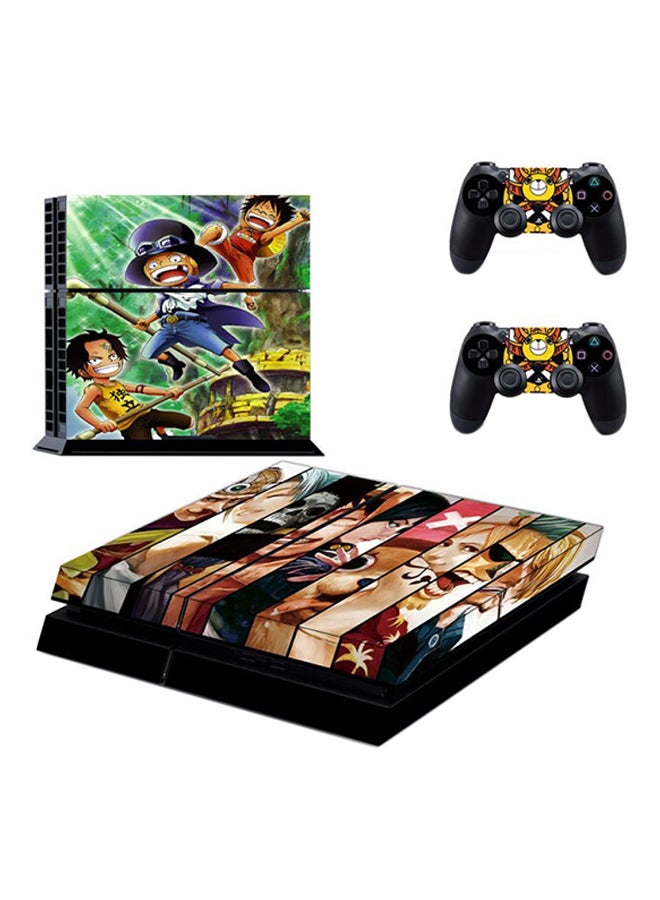 سكين غطاء رفيع من قطعة واحدة لجهاز بلايستيشن 4